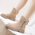 Sommerfeld™ | Gefütterte Winterstiefel mit seitlichem Zipper