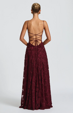 SOFIA | Elegantes Spitzen-Maxi-Kleid für besondere Anlässe