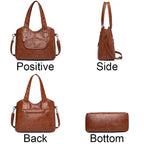 Ritva | Mehrfachfach-Handtasche