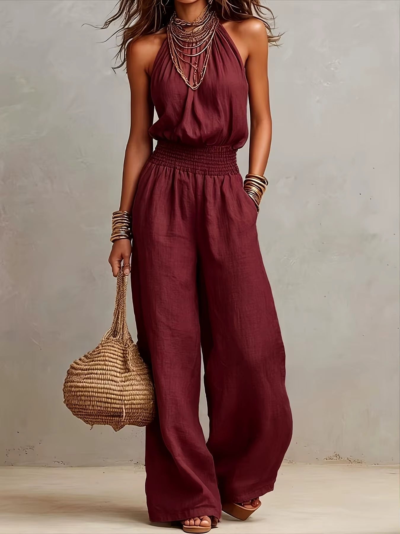 Saviera | Eleganter Sommer Jumpsuit
