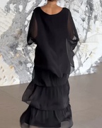 Shina™ - Elegantes Maxi-Kleid mit Fließendem Design