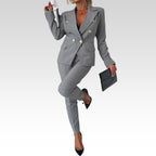 Sommerfeld | Damen-Doppelreiheranzug mit eleganter, schmaler Hose