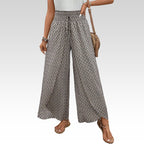 Sommerfeld | Lisette Geometrisch Gemusterte Weitbeinige Hose