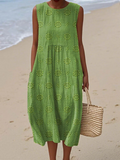 Isla - Alltags-Midikleid mit leichter Brise