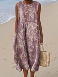 Mia™ Floral Print Midi Dress