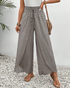 Sommerfeld | Lisette Geometrisch Gemusterte Weitbeinige Hose