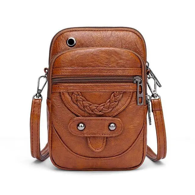 Alva | Stylish Leather Crossbody Bag