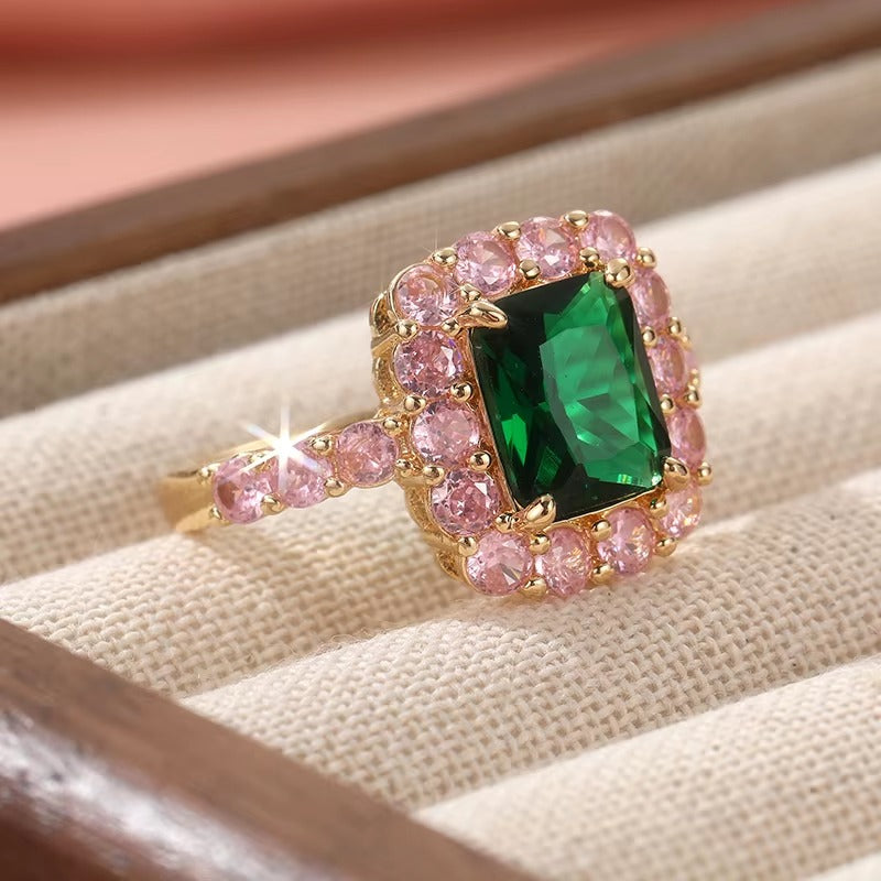 Limitierte Edition: Royal Pink Ring zur Förderung des Brustkrebsbewusstseins – Kaufe 1, erhalte 1 kostenlos!