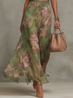 Savenora | Elegantes Blumenmuster-Sommerkleid