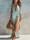 Marielle | Mediterranes Maxikleid