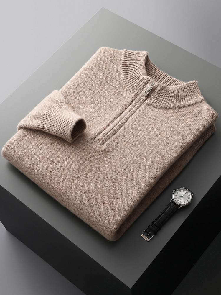 Sommerfeld™ | Cashmere Half-Zip Sweater