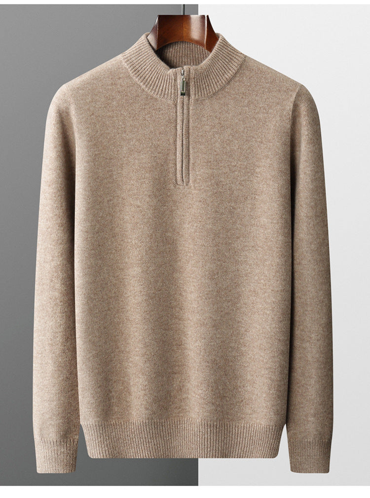 Sommerfeld™ | Cashmere Half-Zip Sweater