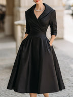 Lea™ - Stilvolles Midikleid mit feiner Eleganz