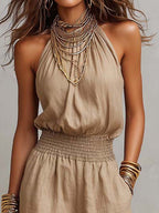 Saviera | Eleganter Sommer Jumpsuit