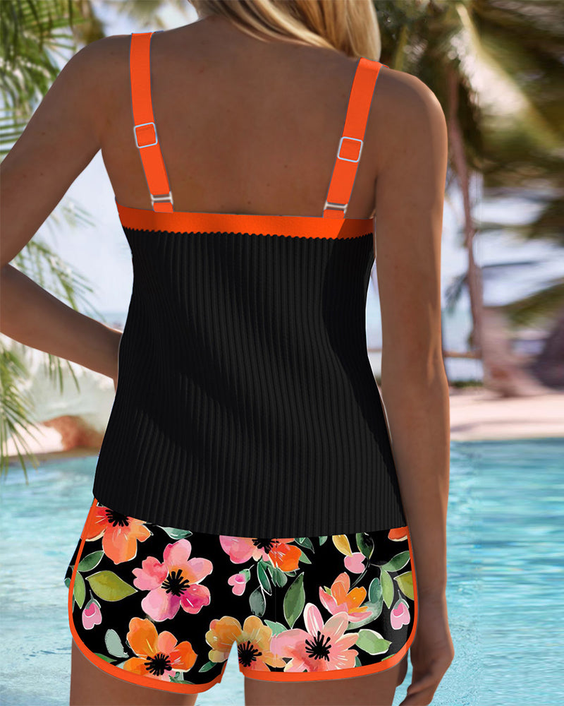 Laluna® | Zweiteiliges Elegantes Tankini-Set