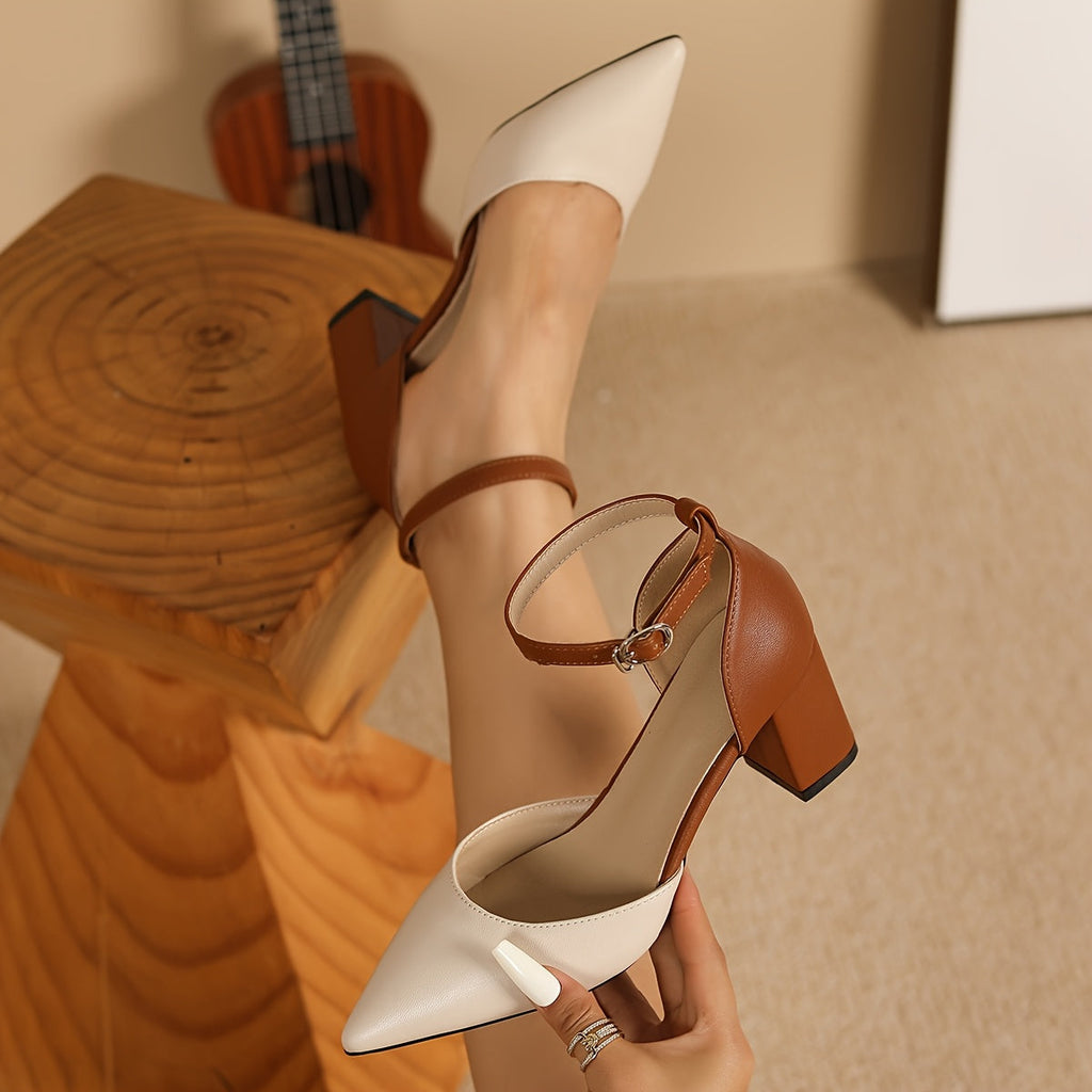Sommerfeld™ | Two-Tone Strappy High Heels