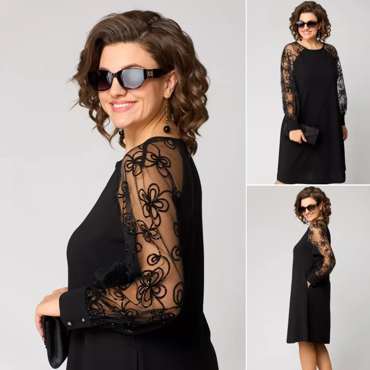 Almira™ - Stilvolles Midi-Kleid für Besondere Anlässe