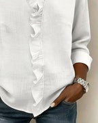 Beatrice | Elegante Bluse mit V-Ausschnitt