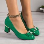 Sommerfeld™ | Elegante Klassische Pumps mit Schleifen-Design