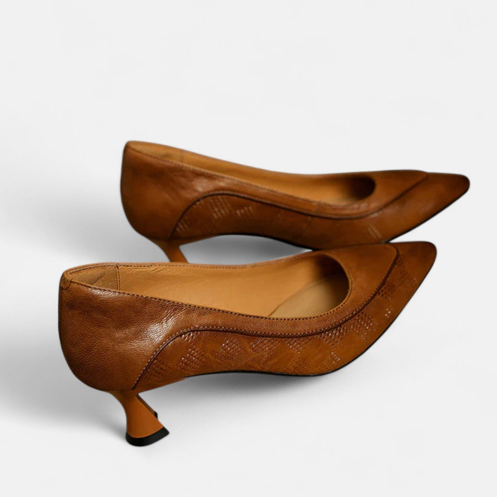 Sommerfeld™ | Elegant Leather Heels