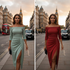 Ely™ - Elegantes Maxikleid mit Neckholder und Fließender Silhouette