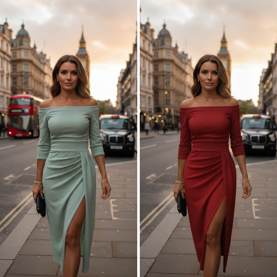 Ely™ - Elegantes Maxikleid mit Neckholder und Fließender Silhouette