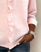 Beatrice | Elegante Bluse mit V-Ausschnitt