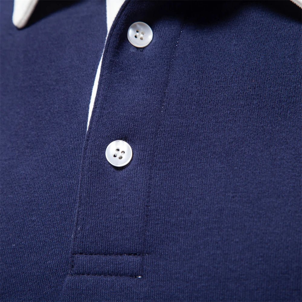 Raphael | Klassisches Rugby-Poloshirt für Herren