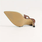 Sommerfeld™ | Kontrastierende Slingback-Heels