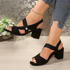 Sommerfeld™ | Orthopedic Comfort Block Heels for Ultimate Support