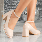 Sommerfeld™ | Patent Leather Strappy Heels