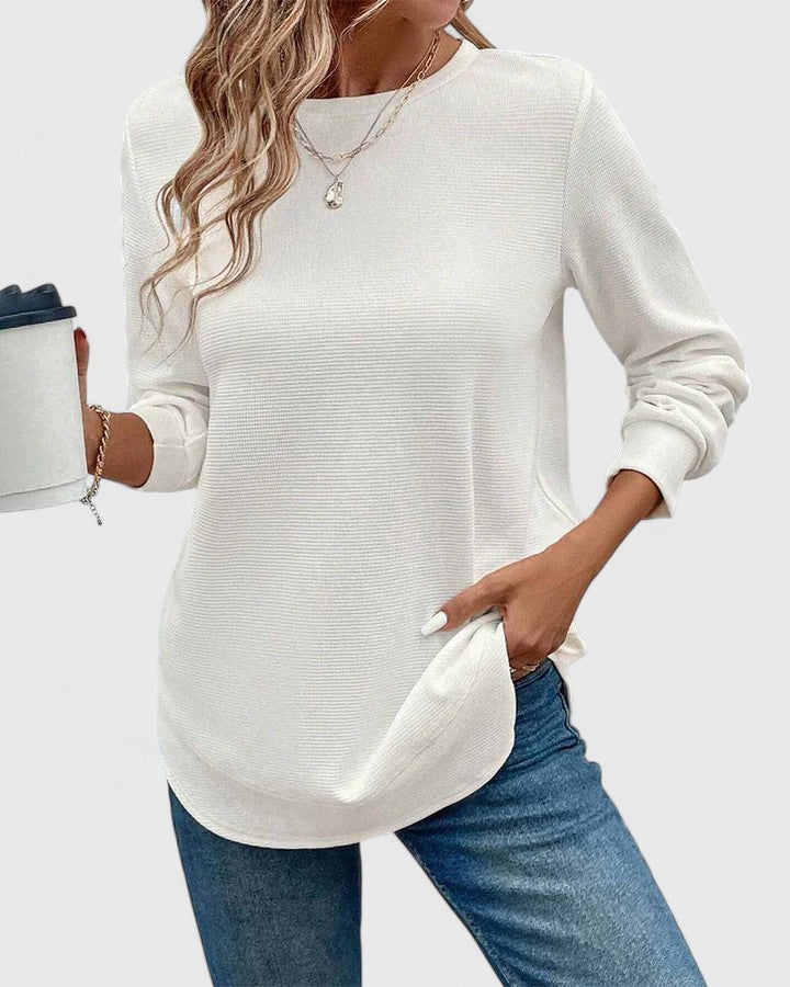 Arvenne | Elegantes Top mit seitlichem Schlitzdesign