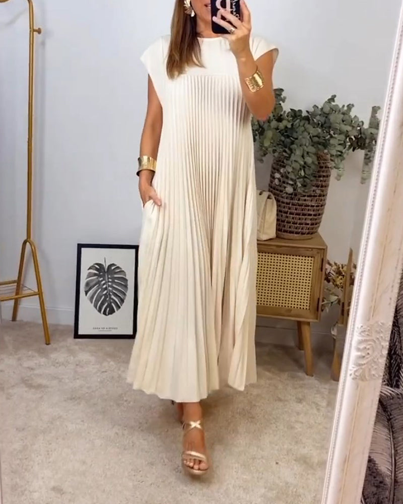 Petra™ – Elegantes und Bequemes Plissékleid
