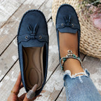 Savenora | Klassische Loafers mit Quastenakzenten