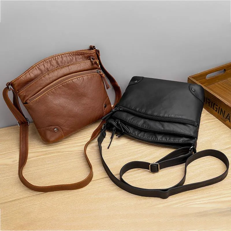 Adelle | Stylish Leather Crossbody Bag