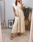 Petra™ – Elegantes und Bequemes Plissékleid