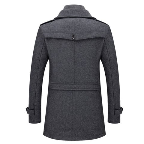 Max's Sophisticated Gentleman Overcoat