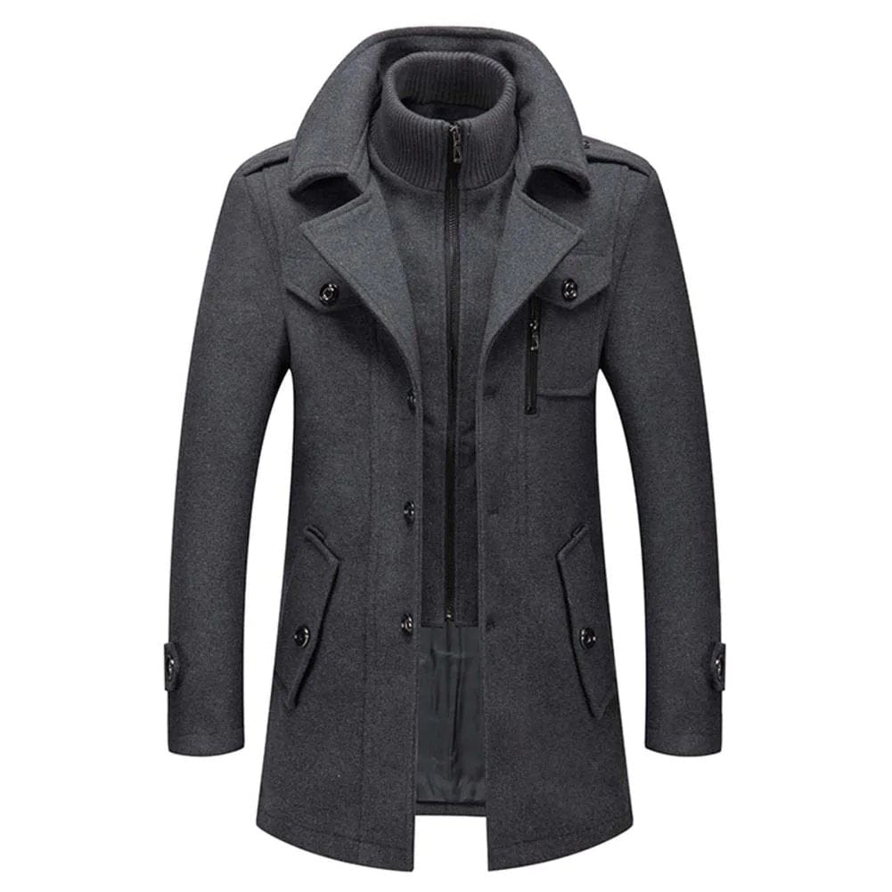 Max's Sophisticated Gentleman Overcoat