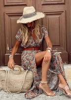Celeste™ – Luftiges und Elegantes Boho-Maxikleid für Stilbewusste