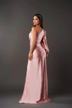 Dorie™ - Asymmetrisches Kleid mit Langen Schlitzen