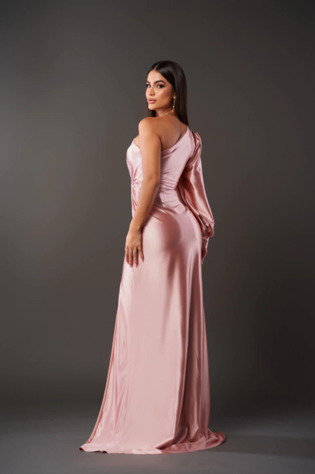 Dorie™ - Asymmetrisches Kleid mit Langen Schlitzen