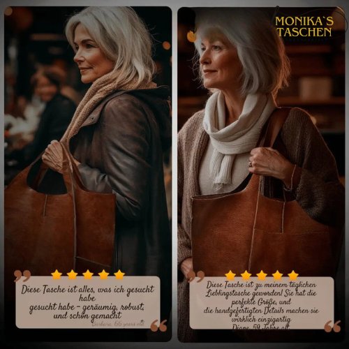 Lauras Zeitlose Eleganz | Klassische Vintage-Handtasche