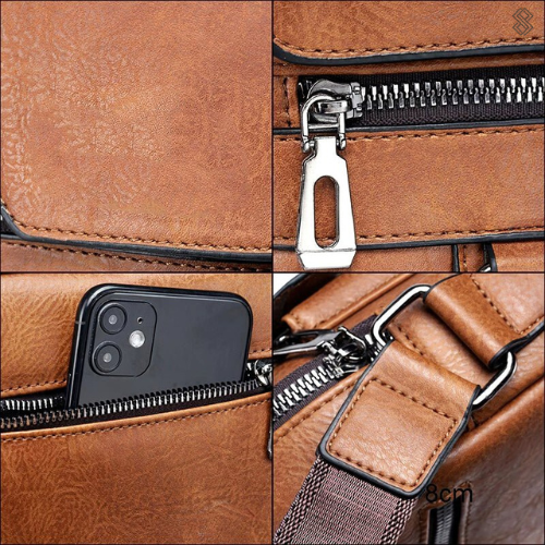 Ida | Stilvolle Leder Schultertasche