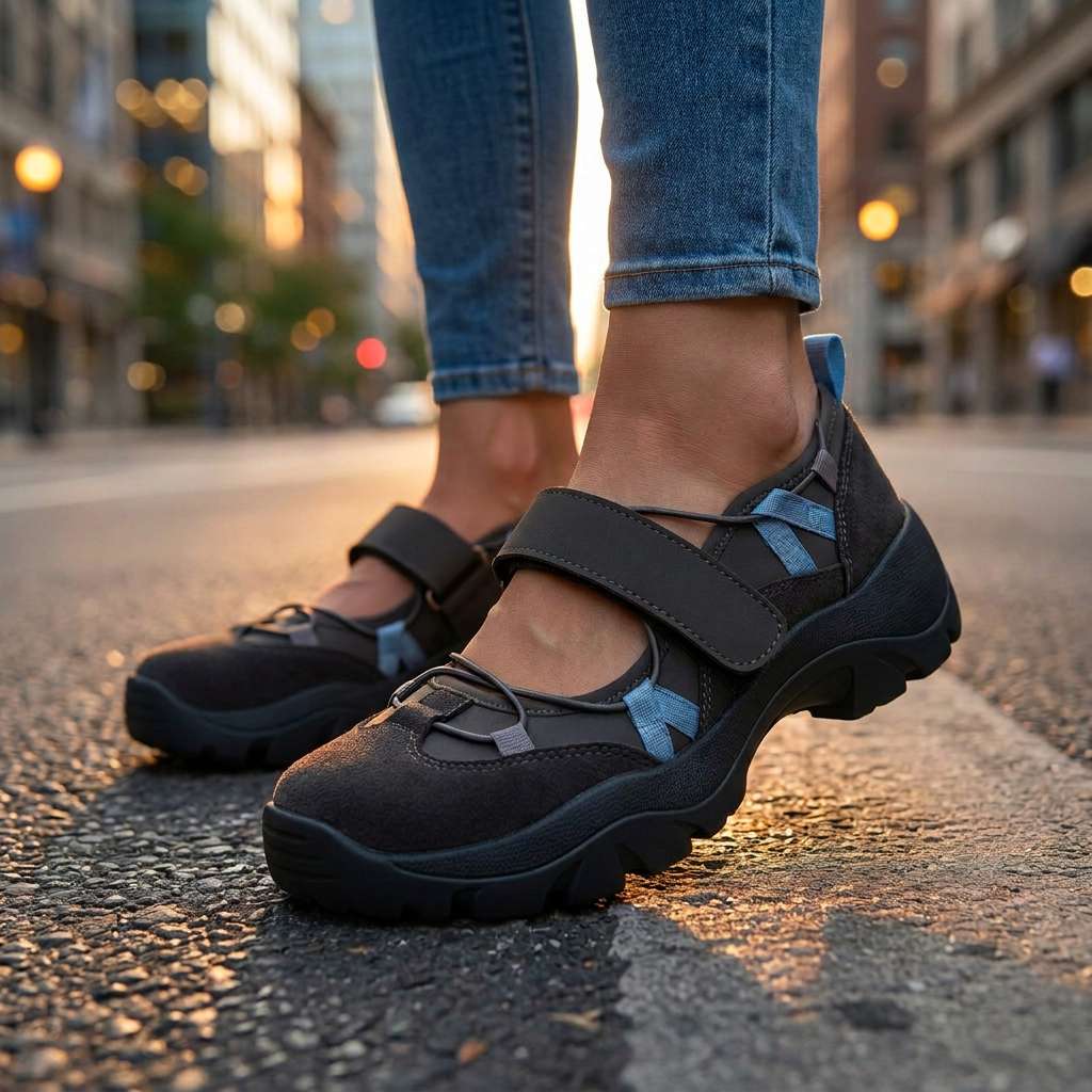 Marena | Komfort Loafer mit Klettverschluss