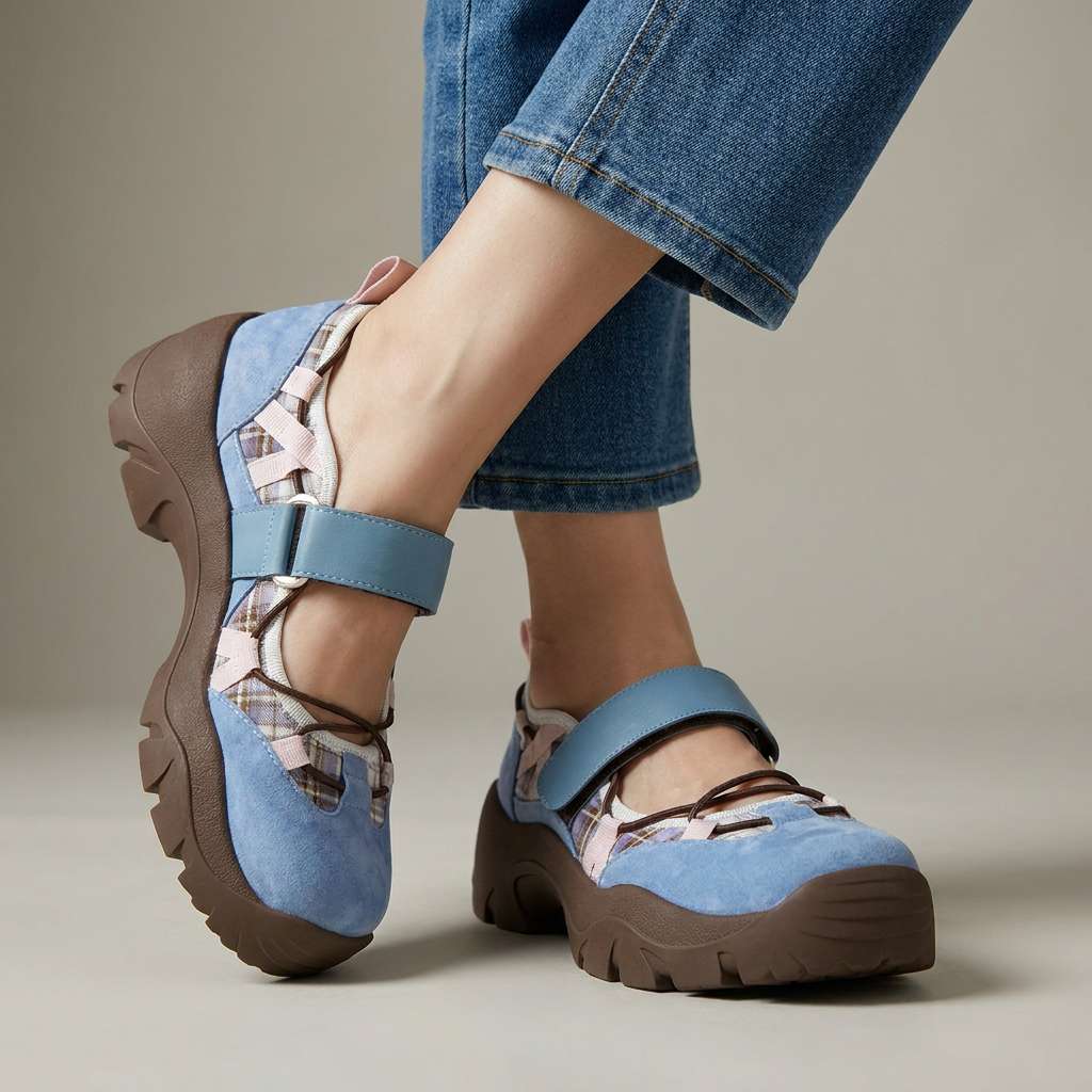 Marena | Komfort Loafer mit Klettverschluss
