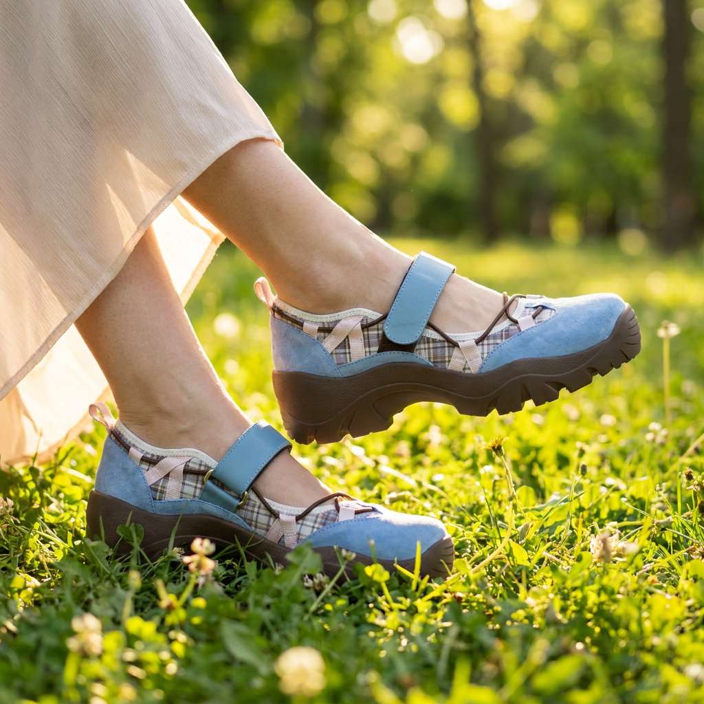 Marena | Komfort Loafer mit Klettverschluss
