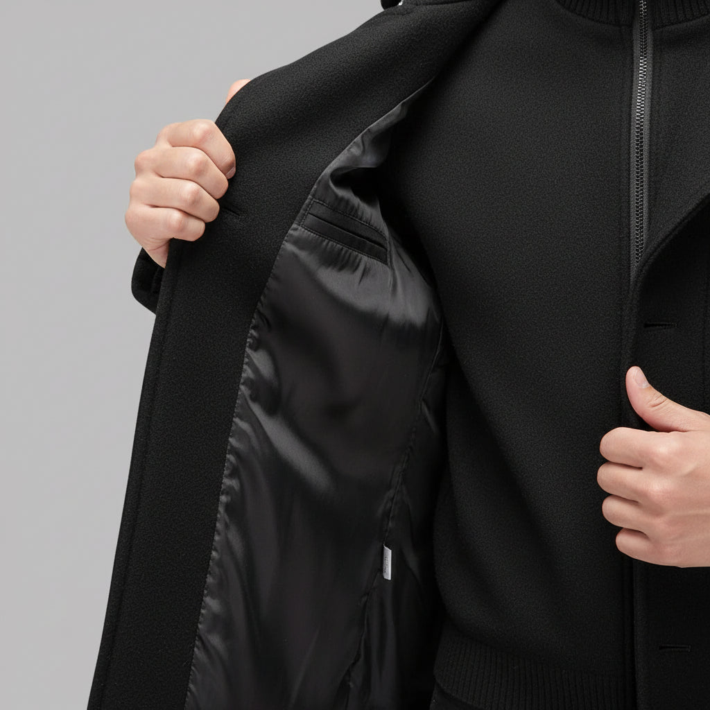 Max's Sophisticated Gentleman Overcoat