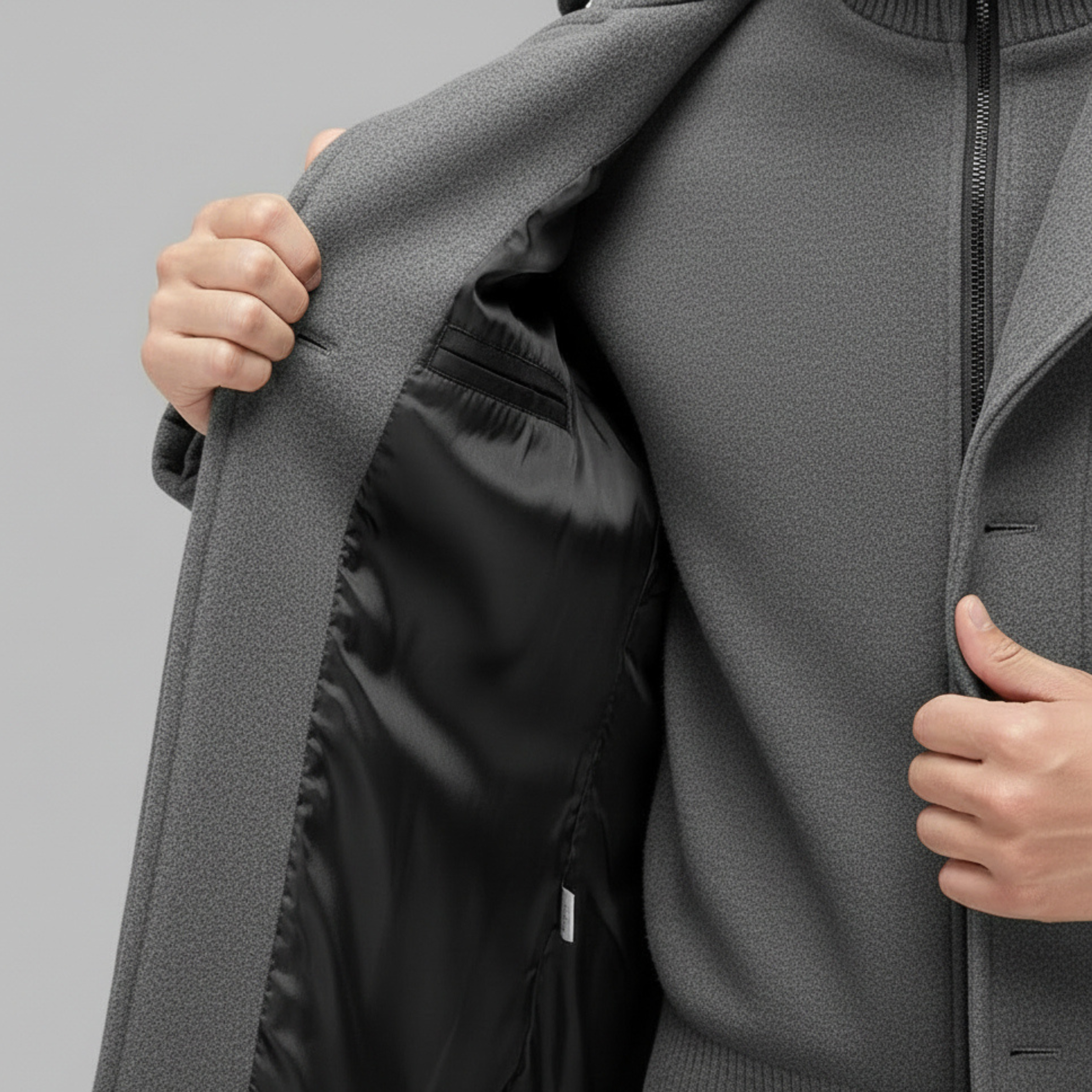 Max's Sophisticated Gentleman Overcoat