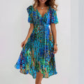Seraya™ – Stilvolles, luftiges Kleid mit taillenbedeckendem Schnitt