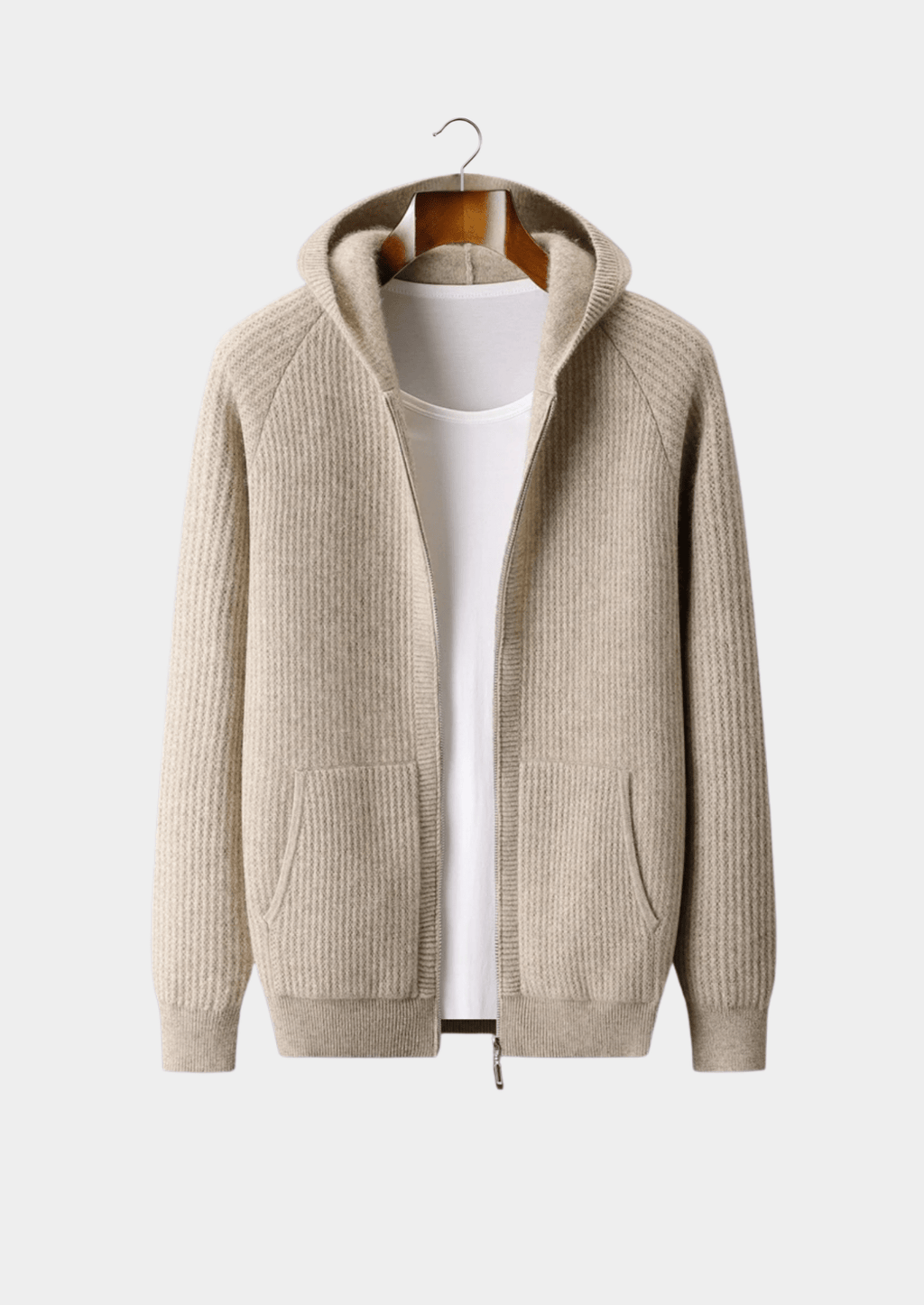 Sommerfeld | Premium Extra Fine Merino Wool Zip-Up Hoodie